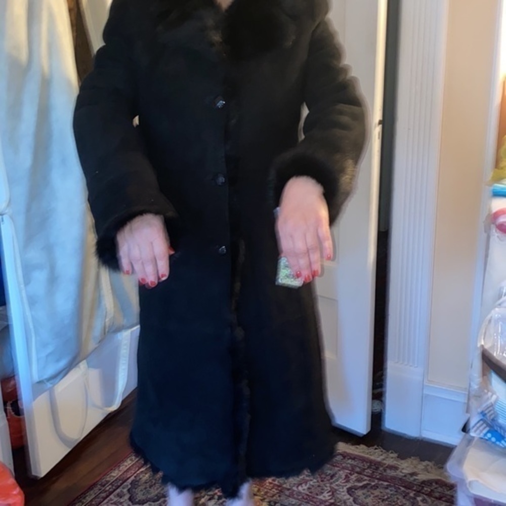Winter coat Suede warm woman’s coat